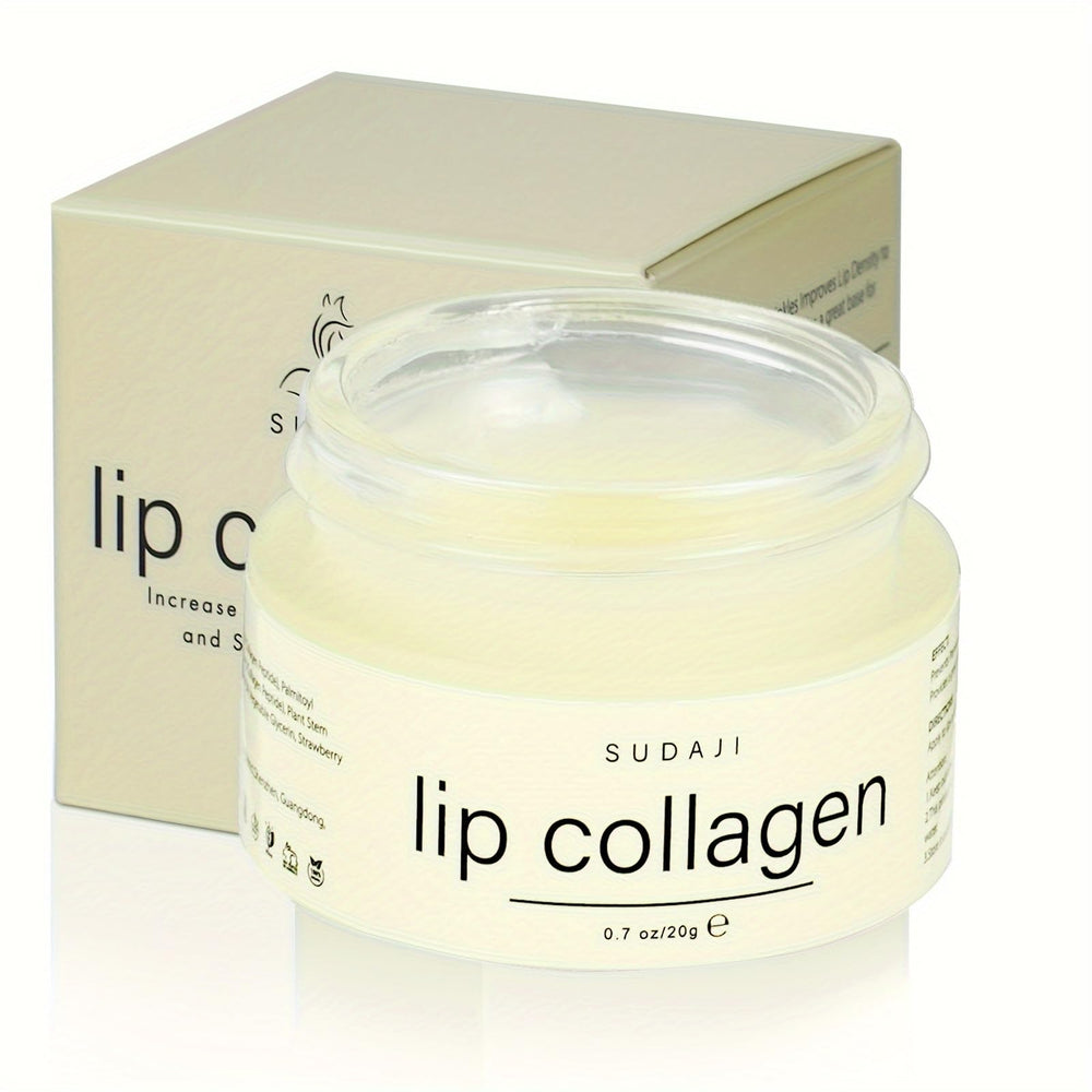 SUDAJI Labial Colágeno mascarilla nocturna para labios suaves y nutridos durante la noche.