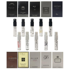 Sufeasdf men’s fragrance sampler with ten compact vials for on-the-go testing