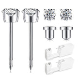 SugarTang kit de piercing para oreja con pistola desechable, práctico para perforaciones en casa