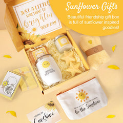Suhctuptx bolso cosmético con dibujo de sol para llevar esenciales
