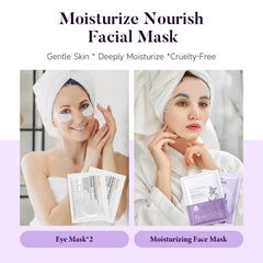 Suhctuptx moisturizing face mask for refreshed skin.