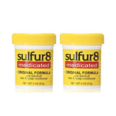 SULFUR8 medicated anti-dandruff conditioner bottle front for scalp care.