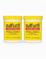 SULFUR8 medicated anti-dandruff conditioner bottle—scalp comfort and dandruff control for daily use.