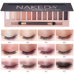 Matte and shimmer finishes in Sulily palette for defined eyes.