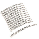 Sumaju horquillas strass plata, brillo duradero para bodas