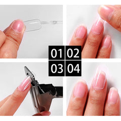SUMAJU Rainbow nail clippers close-up stainless steel with rainbow coating.