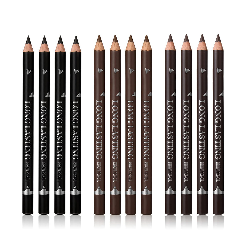 SUMEITANG conjunto cejas-delineador 12 piezas para relleno natural