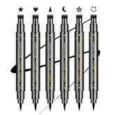 SUMEITANG double-headed eyeliner stamps set for precise lines and decorative shapes.
