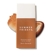 Summer Fridays Bronzing Drops bottle with dropper for hydrating bronze glow