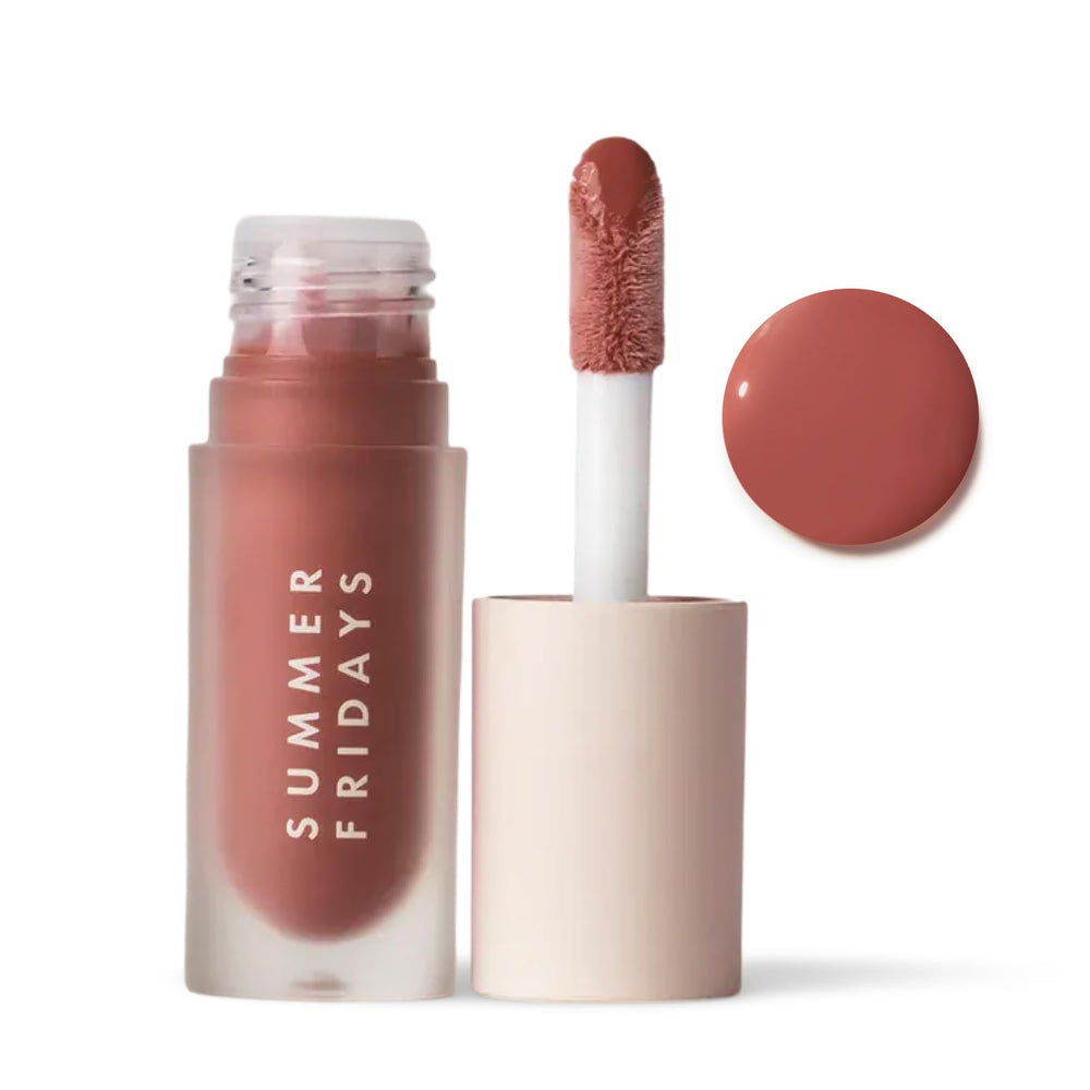 Summer Fridays Dream Lip Oil glides on with high-shine tint and hydration.