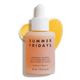 Summer Fridays Heavenly Sixteen bottle close-up for hydrated skin.