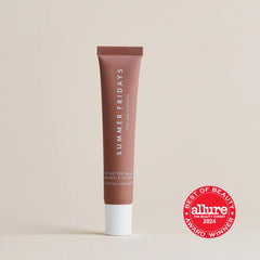 Summer Fridays lip butter under lipstick for added hydration