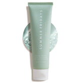 Summer Fridays Super Amino Gel Cleanser bottle showcases gentle cleansing for all skin types.