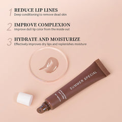 Summer Lip Balm mint clear provides a refreshing feel and smooth lips
