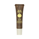 Sun Bum bálsamo labial SPF30 con coco para labios suaves y protegidos.