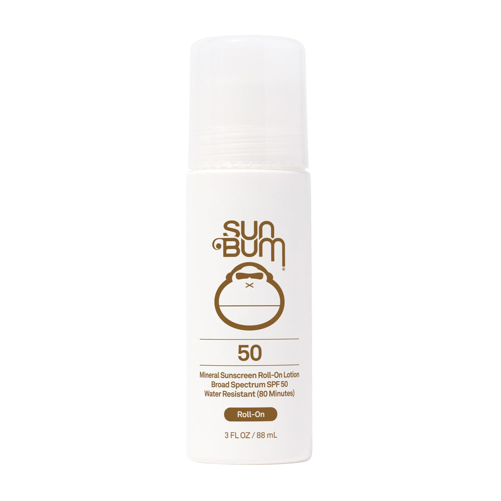 Sun Bum Mineral SPF 50 con aplicador rodillo para aplicación rápida en la piel