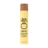Sun Bum Original SPF 45 spray frontal indica protección ligera para rostro
