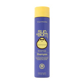 Sun Bum Rubio Morado en botella, tono más brillante y mayor hidratación.