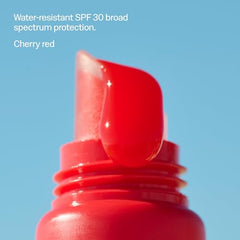 Sun Bum tinte labial cremoso con aloe y vitamina E para labios suaves.