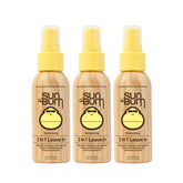 Sun Bum tres-en-uno en botella, control del frizz y brillo