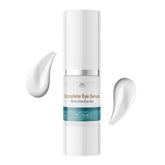 SUN COAST SCIENCES Complete Eye Serum bottle close-up highlighting hydrating formula for delicate eye skin