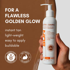 Sun Labs by Giesee face and body tanning lotion cream suitable for daily use.