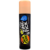 Sun Zapper barra zinc oxidado SPF50 claro: protección mineral visible para rostro y cuello.