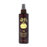 Sun Bum SPF15 Aceite Bronceador - botella, hidratación duradera para tono dorado.