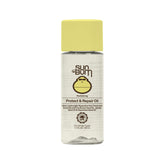 Sun Bum Revitalizante Aceite: botella, tratamiento ligero que protege y repara el cabello.