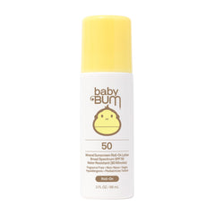 Sun Bum Baby SPF50 Mineral Roll-On: protección suave para piel sensible