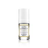 Sunday Riley Auto Correct eye cream bottle closeup shows brightening formula for depuffing
