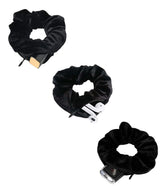 SUNEBOIZ Zipper Scrunchies con bolsillo secreto para llaves o tarjetas, manos libres.