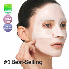 SUNGBOON EDITOR face mask tray shows four masks for a soothing daily routine.