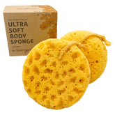 Sunlite Sports Spongentle con doble textura ofrece limpieza suave y exfoliante.