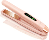 SUNMAY cordless hair straightener with compact travel case for on-the-go styling.
