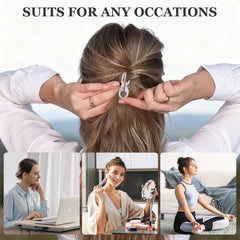 Sunolga anti-slip hair pin with double-notch design for secure all-day wear.