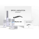 SUNSENT Eyebrow Lamination Kit package overview for at-home brow styling
