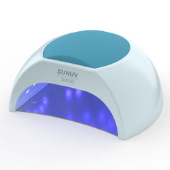 SUNUV SUN2C blue nail lamp with removable base for easy at-home curing