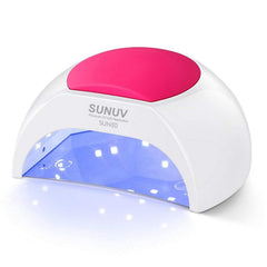 Sunuv SUN2C UV LED nail lamp front view for compact home manicure setup