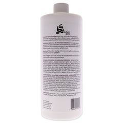 Super Star 10v Cream Peroxide Developer packaging shown, ideal for salon-ready hair color application.