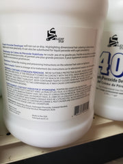 Super Star Stabilized Cream Peroxide 40v application for even activation.