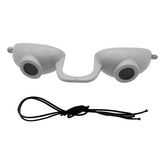 Super Sunnies EVO Flex UV eye protection with slim eye cups for tanning sessions
