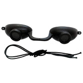 Super Sunnies Evo nose-bridge flexible design for comfortable tanning eyewear.