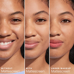 Supergoop! Mineral Mattescreen close-up highlights bamboo extract for antioxidant protection.