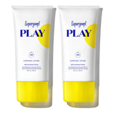 Supergoop! PLAY Everyday SPF 30 Lotion pack of 2 front view, ideal for daily protection on the go.