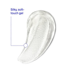 Supergoop! Unseen Sunscreen Body gel texture showcases fast-absorbing, non-greasy hydration.