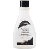 SuperNail Pure Acetone remover bottle front for fast gel polish removal at home.