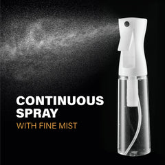 SUPER+ 10 oz hair spray bottle designed for effortless hairstyling and detangling.