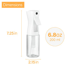 SUPER+ ergonomic-mist-sprayer sits comfortably in hand during styling.
