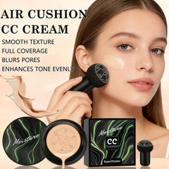 SuperThinker Crema CC en cojín: puff suave para aplicación rápida y uniforme